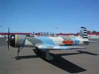 N77YC - Taken at a small SF Bay Area airport a few years ago, I posted it on my Top Gun Facebook page. - by Hans Schulze