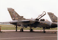 ZA361 @ MHZ - Tornado GR.1 of B Squadron of the Tri-National Tornado Training Establishment - TTTE - based at RAF Cottesmore on the flight-line at the 1998 RAF Mildenhall Air Fete. - by Peter Nicholson