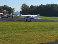 N108TE @ DLZ - On the ramp at Delaware, Ohio
