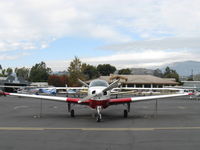 N9660Y @ SZP - 1962 Beech P35 BONANZA, Continental IO-470-N 260 Hp - by Doug Robertson