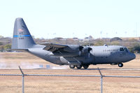63-7859 @ NFW - Arkansas C-130 doing tactical landings on the taxiway at NASJRB Fort Worth - by Zane Adams