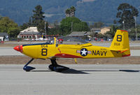 N63PN @ KWVI - Sacramento-based Lawrence RV-8A in pseudo-U.S. Navy markings as DGA 8 taxis for take-off @ 2010 Watsonville Fly-in - by Steve Nation