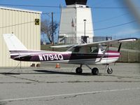 N1794Q @ RAL - Parked by the hanger - by Helicopterfriend