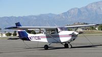 N7723G @ RAL - Tied down and parked - by Helicopterfriend