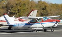 N9296R @ AJO - Parked near the runway - by Helicopterfriend
