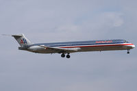N583AA @ DFW - American Airlines landing at DFW Airport - TX - by Zane Adams