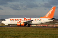 G-EZKG @ EGGW - easyJet B737 just landed on RW26 - by Chris Hall