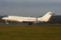 M-VANG @ EGGW - Global Express departing from RW26 - by Chris Hall