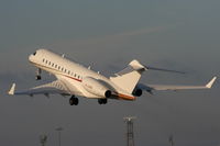 M-VANG @ EGGW - Global Express departing from RW26 - by Chris Hall