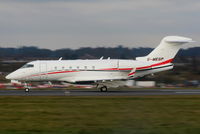 G-MEGP @ EGGW - Challenger 300 landing on RW26 - by Chris Hall