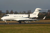 N184BK @ EGGW - Latium 3 Inc Challenger 300 landing on RW26 - by Chris Hall