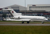 M-FAHD @ EGGW - Prime Air Corporation B727 taxying to RW26 - by Chris Hall