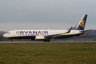 EI-ENH @ EGGW - Ryanair B737 departing from RW26 - by Chris Hall