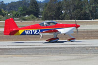 N171EJ @ KWVI - Locally-based 2007 Ward RV-6A taxiing @ 2010 Watsonville Fly-in - by Steve Nation