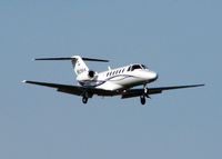 N525EG @ SHV - Landing on 14 at Shreveport Regional. - by paulp