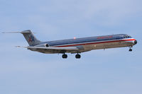 N564AA @ DFW - American Airlines landing at DFW Airport - by Zane Adams