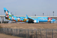 N318AS @ DFW - Alaska Airlines Disney Special at DFW Airport - by Zane Adams