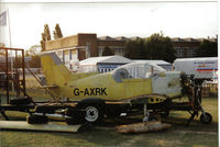 G-AXRK @ EGTC - This appeared on a trailer a few years ago at a PFA Rally not sure if it was ever finished (scanned print)