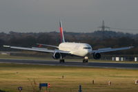 N827MH @ EGCC - Delta B767 just landed on RW05R - by Chris Hall