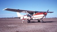 VH-KNC @ YBNS - Aircraft at Bairnsdale home approx 1975 - by Robert Kenworthy