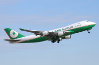 B-16482 @ DFW - EVA Air Cargo departing DFW Airport - by Zane Adams