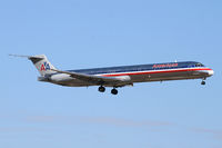 N475AA @ DFW - American Airlines landing at DFW Airport - by Zane Adams
