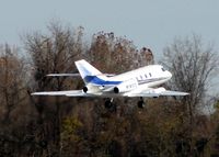 N747CX @ DTN - Departing Downtown Shreveport.