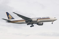 9V-SRN @ WSSS - Singapore Airlines Boeing 777-200 - by Dietmar Schreiber - VAP