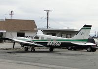 N4166R @ CCB - Parked at Foothill Sales and Service area - by Helicopterfriend