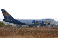 N517MC @ DFW - Atlas Air 747 on the UPS ramp at DFW Airport. - by Zane Adams