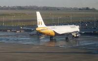 G-MONX @ EGGW - Monarch Airlines Airbus A320-212 - London Luton Airport - by Attila Groszvald-Groszi