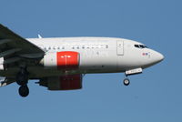LN-RPZ @ EBBR - Arrival of flight SK4743 to RWY 02 - by Daniel Vanderauwera