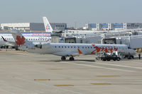 C-FNJZ @ DFW - Air Canada JAZZ at the gate - DFW Airport - by Zane Adams