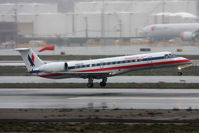 N841AE @ LAX - American Eagle N841AE landing RWY 7R. - by Dean Heald