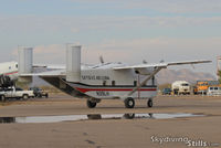 N39LH @ E60 - Skyvan taxies out at Skydive Arizona - by Dave G