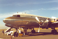 XA-JOS @ OAX - Mexicana DC-6 at Oaxaca 1971 - by Henk Geerlings