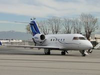 N528LJ @ ONT - Parked on the southside - by Helicopterfriend