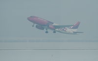 HA-LPA @ LHBP - Budapest Ferihegy I. Airport - Take-off in fog - by Attila Groszvald-Groszi