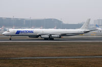 N865F @ VIE - DC-8-63F