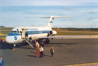 OH-LYH @ RVN - Finnair at Rovaniemi , Aug '74 - by Henk Geerlings