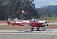 N1299 @ KWVI - 1947 Ercoupe 415-E taxiing at 2010 Watsonville Fly-In - by Steve Nation