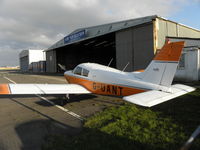 G-UANT @ EGNH - Outside hangars at BLK - by Manxman
