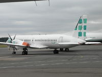 G-JEMC @ EGBE - Ex- Emerald Airways, stored at Coventry - by Manxman