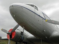 G-AMPY @ EGBE - Nose of DC-3 G-AMPY/KK116 - by Manxman