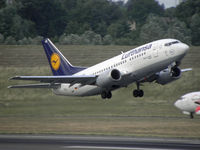 D-ABIO @ EGBB - Lufthansa B737 D-ABIO rotoates from BHX - by Manxman