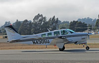 N4305U @ KWVI - Santa Clara County-based 2000 Raytheon A36 Bonanza taxiing @ 2010 Watsonville Fly-in - by Steve Nation