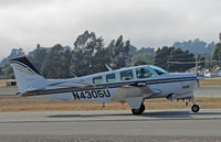 N4305U @ KWVI - Santa Clara County-based 2000 Raytheon A36 Bonanza taxiing @ 2010 Watsonville Fly-in - by Steve Nation