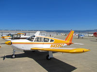 N4594J @ KWVI - Reno, NV-based 1968 Piper PA-28R-180 in very smart color scheme @ 2010 Watsonville Fly-in - by Steve Nation