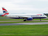 G-EUYC @ EGCC - BA flight for Heathrow - by Manxman