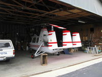 N6134S @ SZP - 1965 Air & Space Mfg. Inc., 18A jump start Autogyro, Lycoming O&VO-360 180 Hp, rotor blades reinstalled after being balanced - by Doug Robertson
